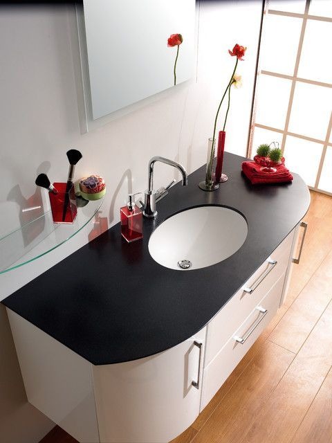 Quality Marble Design Bathroom Countertops F