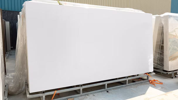 Pure White M8001 left slab